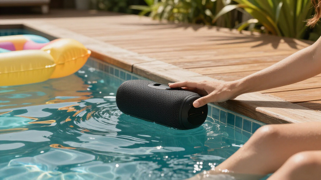 waterproof floating speakers
