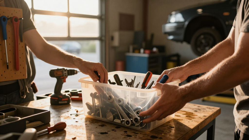 automotive garage organization tools