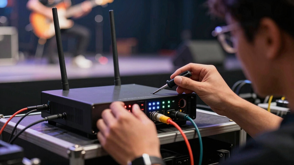 wireless microphone systems for live performances