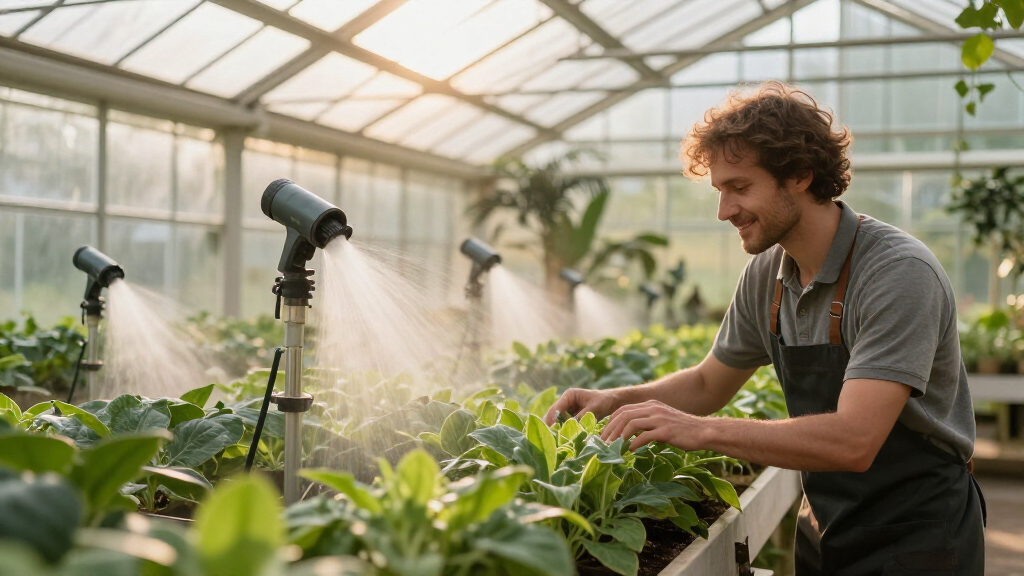 best greenhouse mist cooling systems