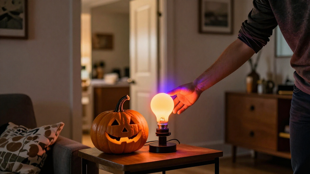 Halloween smart bulbs