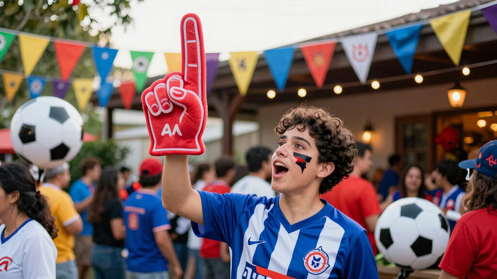 soccer fan party supplies