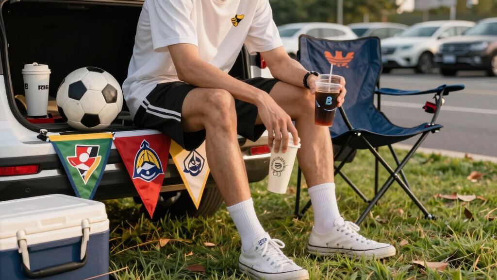 soccer fan tailgate gear