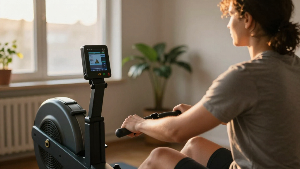 best smart rowing machine with screen