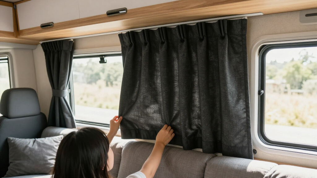thermal blackout curtains for van