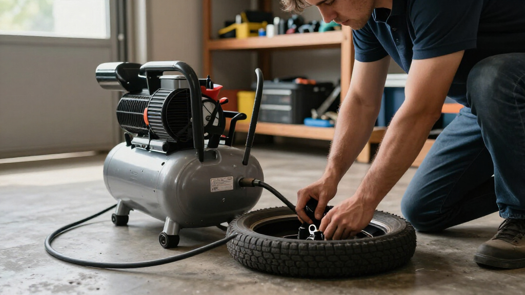 best quiet air compressor for garage