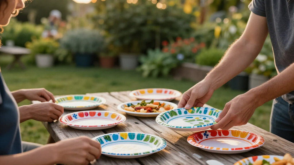 best toile party plates