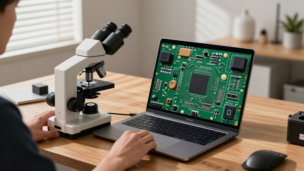 digital microscope for electronics