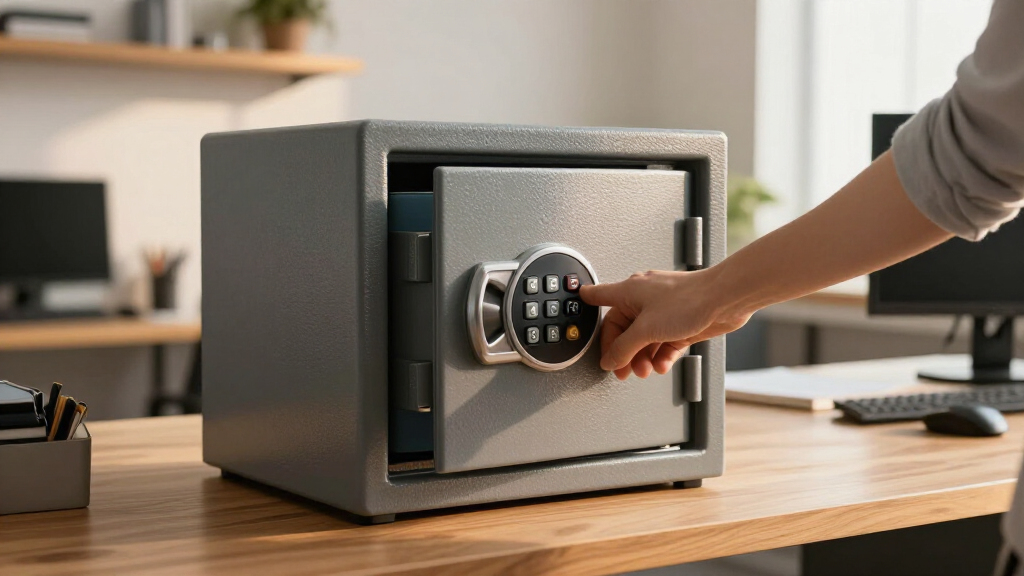 Large fireproof safe for small business