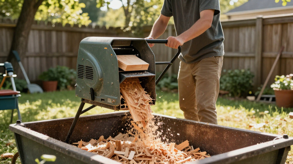 wood chipper shredder