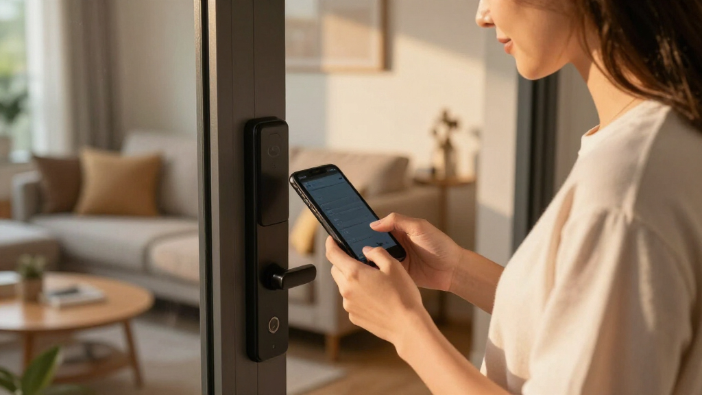 smart lock for apartment safety after divorce
