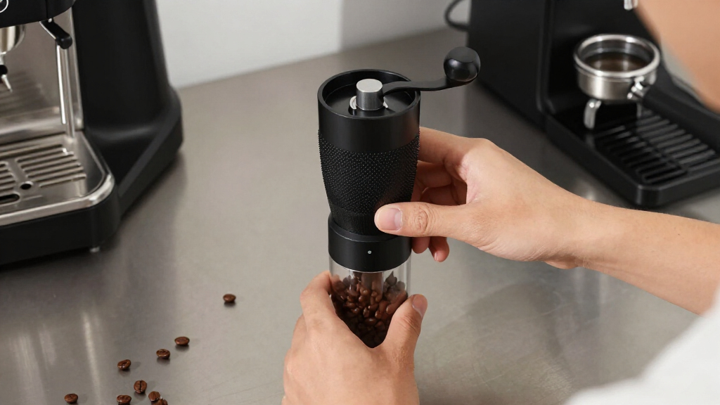 best zero retention espresso grinder with anti static design