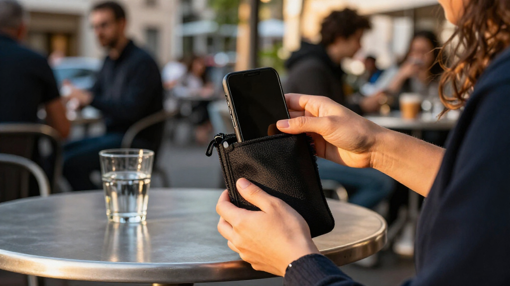 signal-blocking phone pouches
