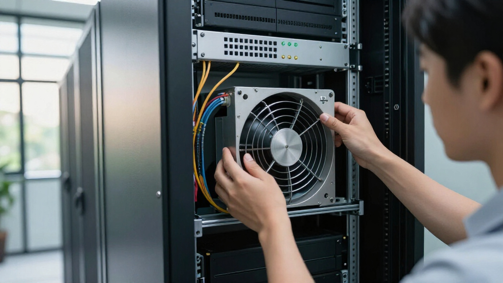 inline fan for server rack