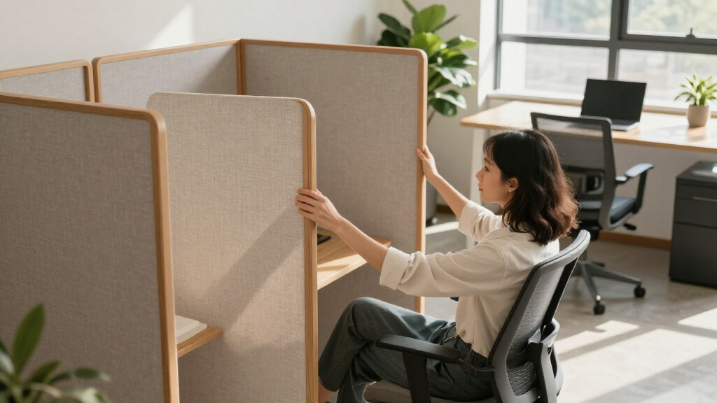 best acoustic room divider for office
