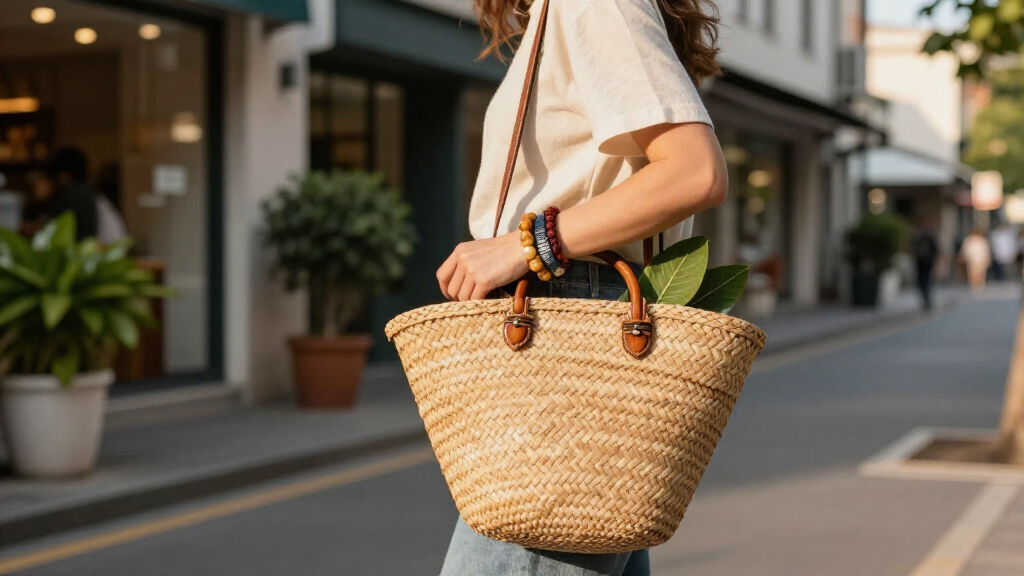 best green fashion accessories