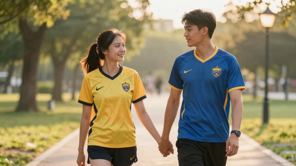 couples matching jerseys