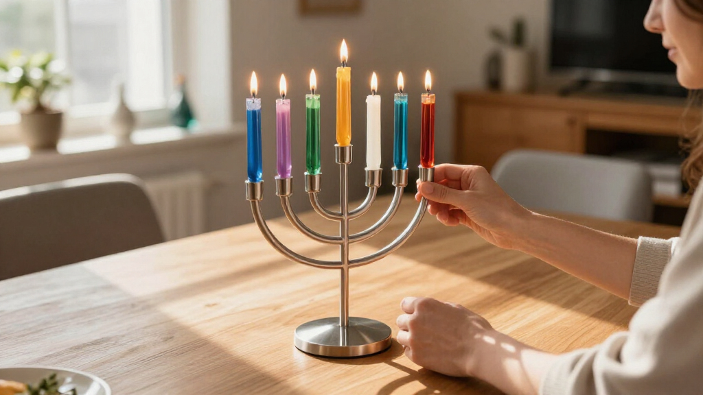 hanukkah menorahs modern