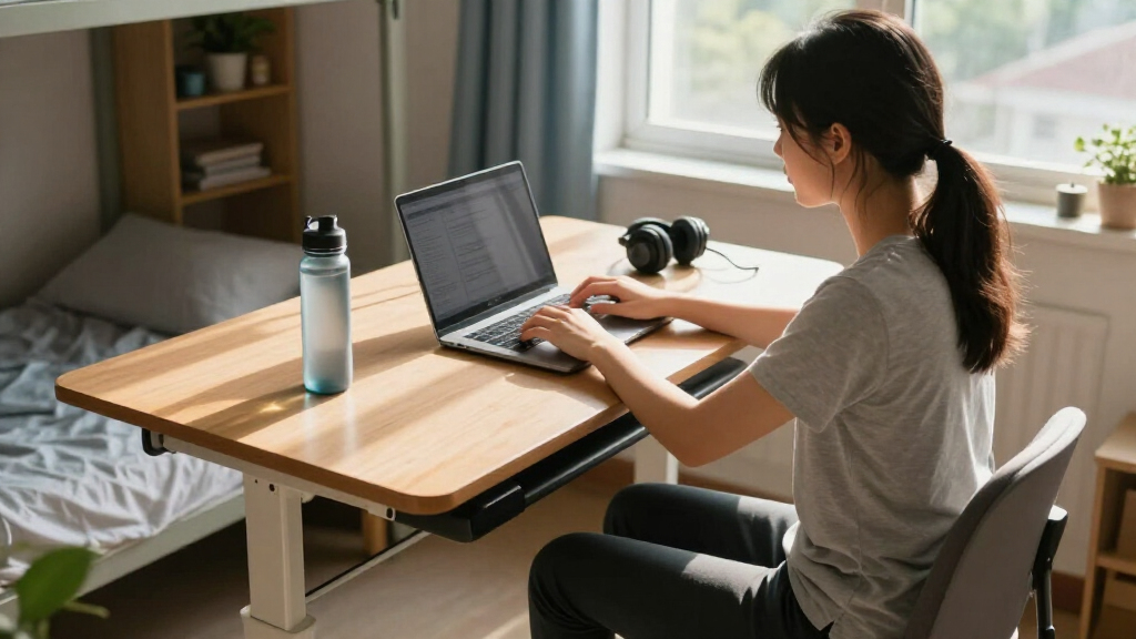 adjustable standing desk for students