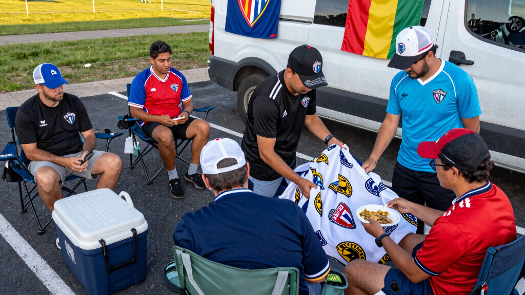 soccer fan tailgate gear