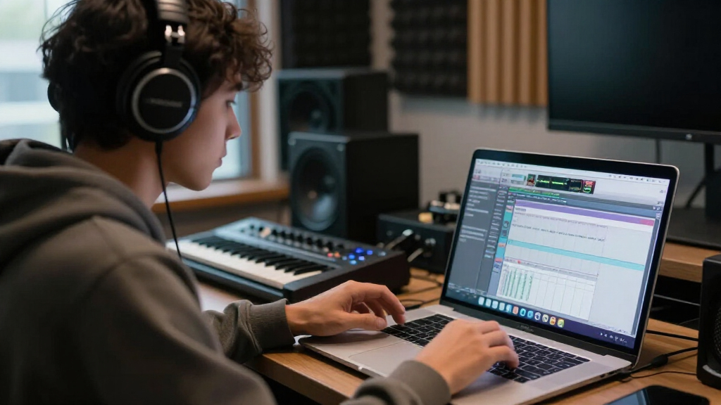 music production windows laptop