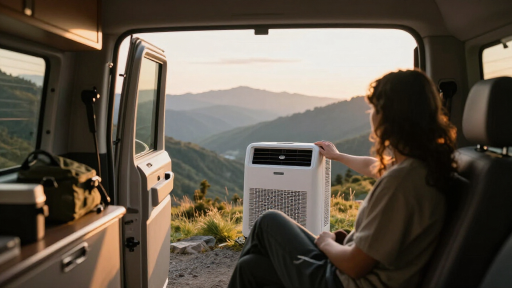 best portable air conditioner for van style road trips