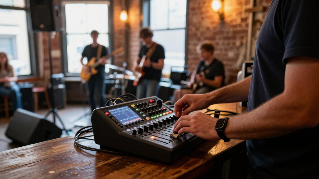 compact digital mixer for small gigs