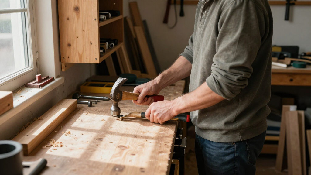 tool cabinet with worktop