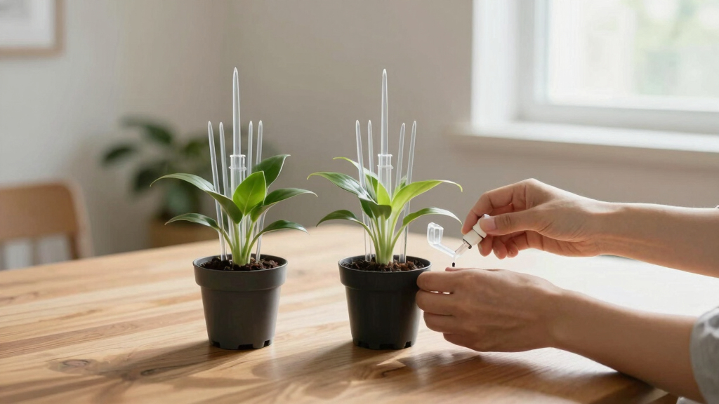 automatic plant watering spikes