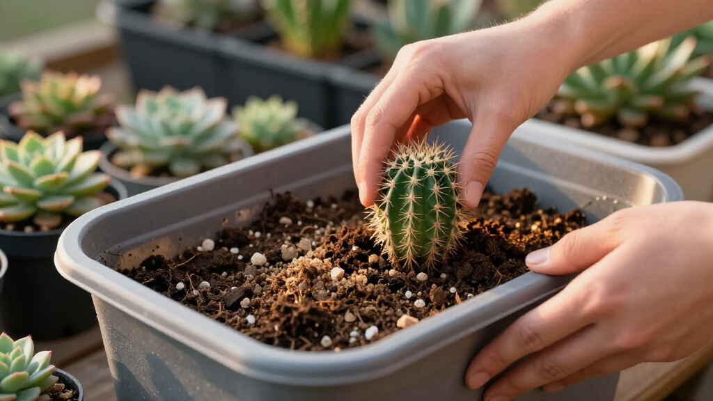 best cactus and succulent soil mixes for outdoor beds
