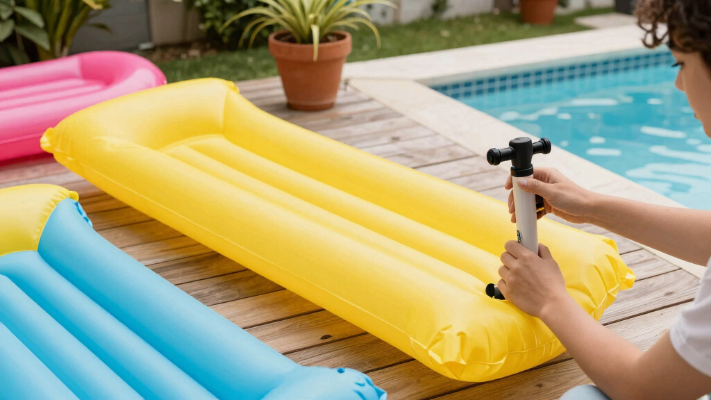 inflatable pool floats