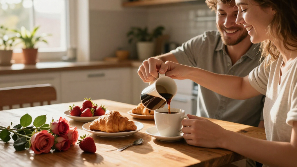 romantic breakfast ideas for valentines day morning