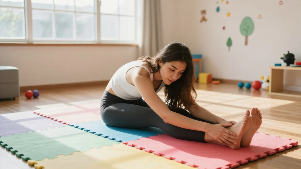 premium gym mat for playroom