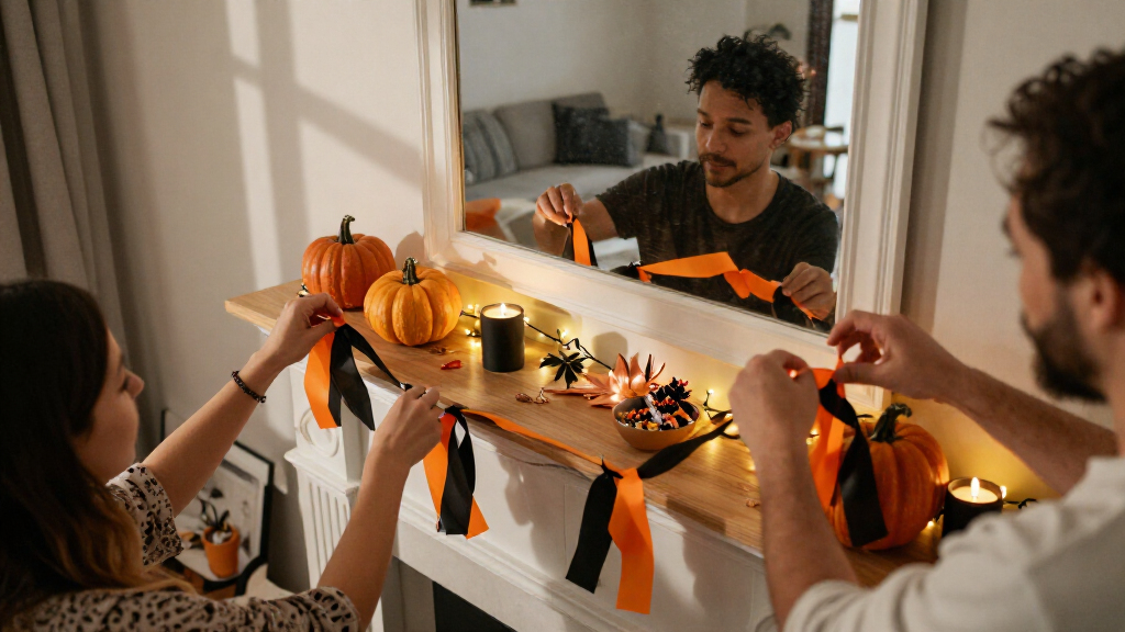 couples halloween party decorations
