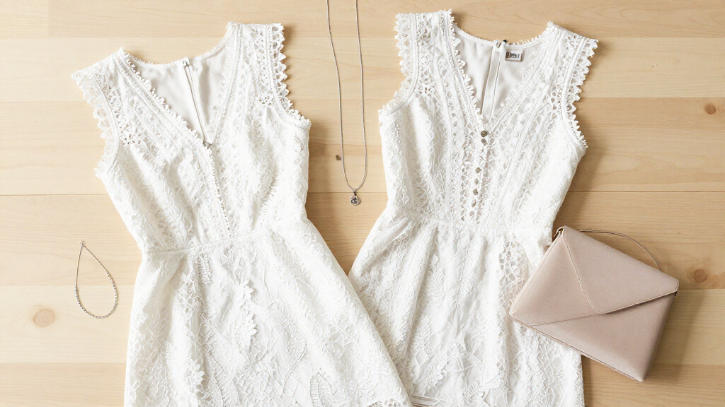 best white lace dresses