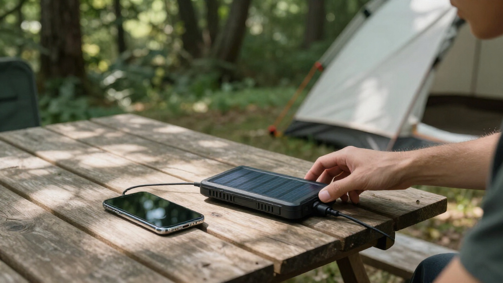 solar power banks for camping