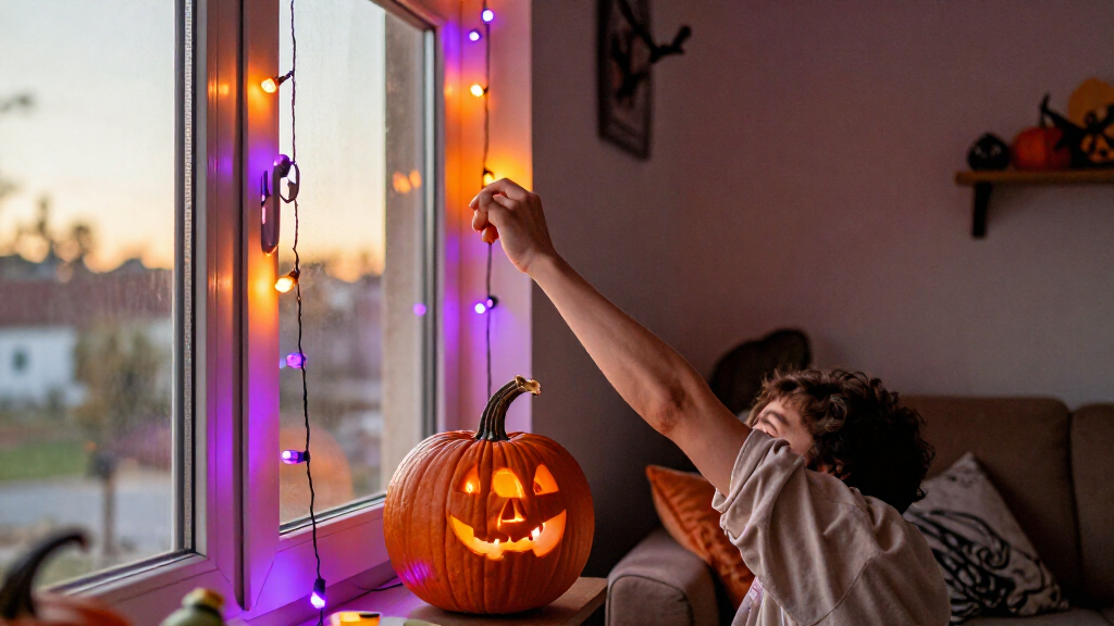 indoor smart Halloween lights