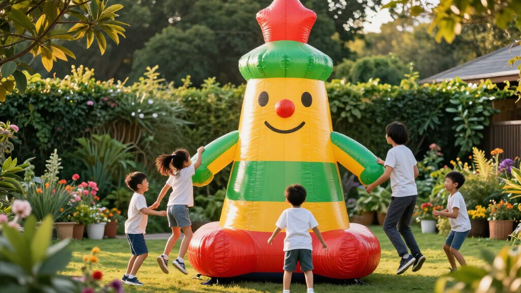 giant holiday inflatables 1220 ft