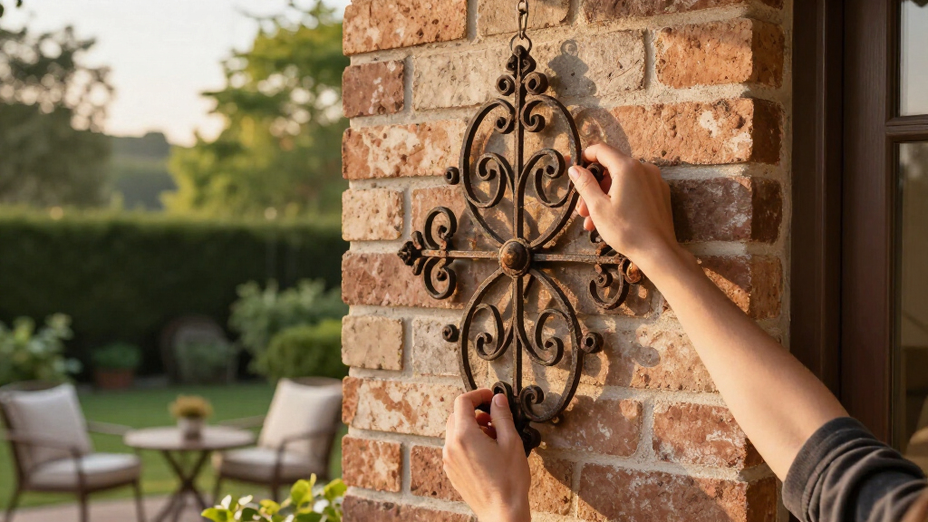 outdoor wall decor metal