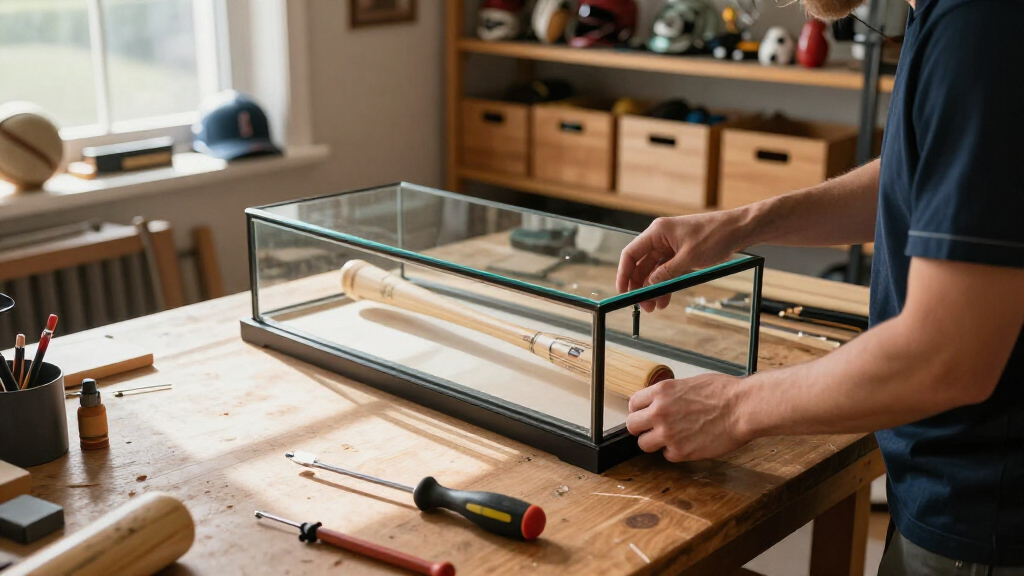 best baseball bat display case for collectors