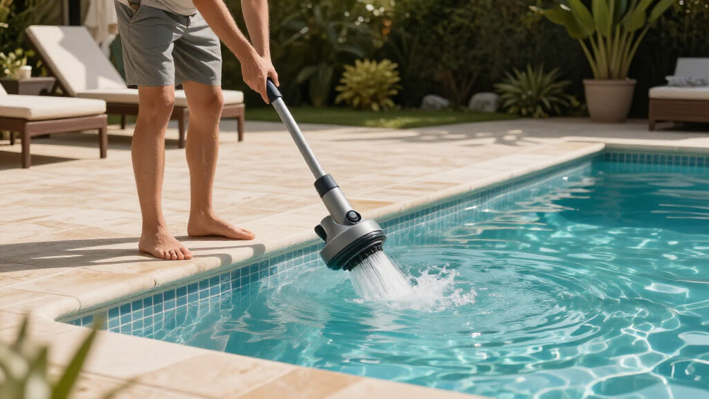 hoseless pool vacuum