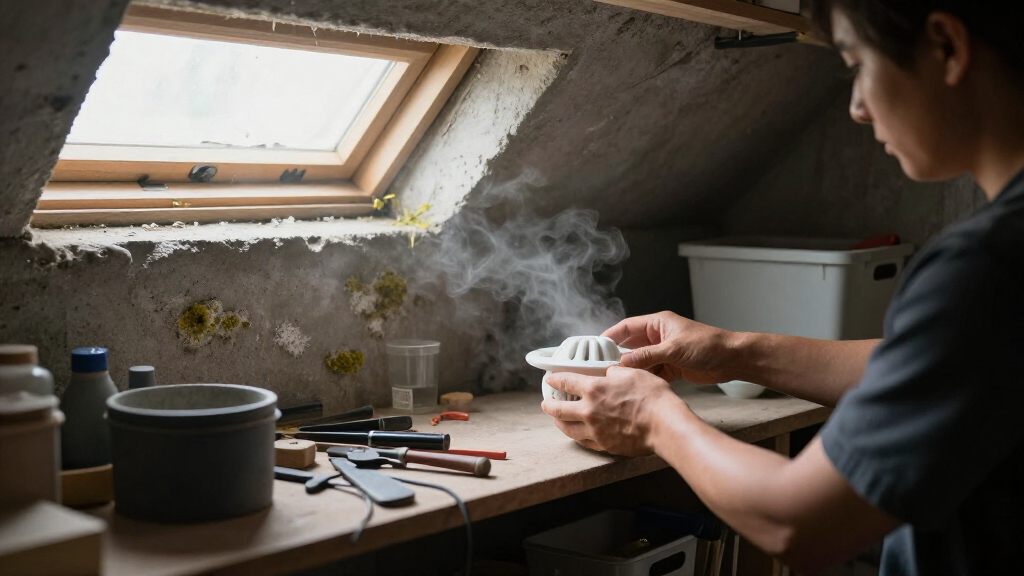 diffuser for basement musty odors