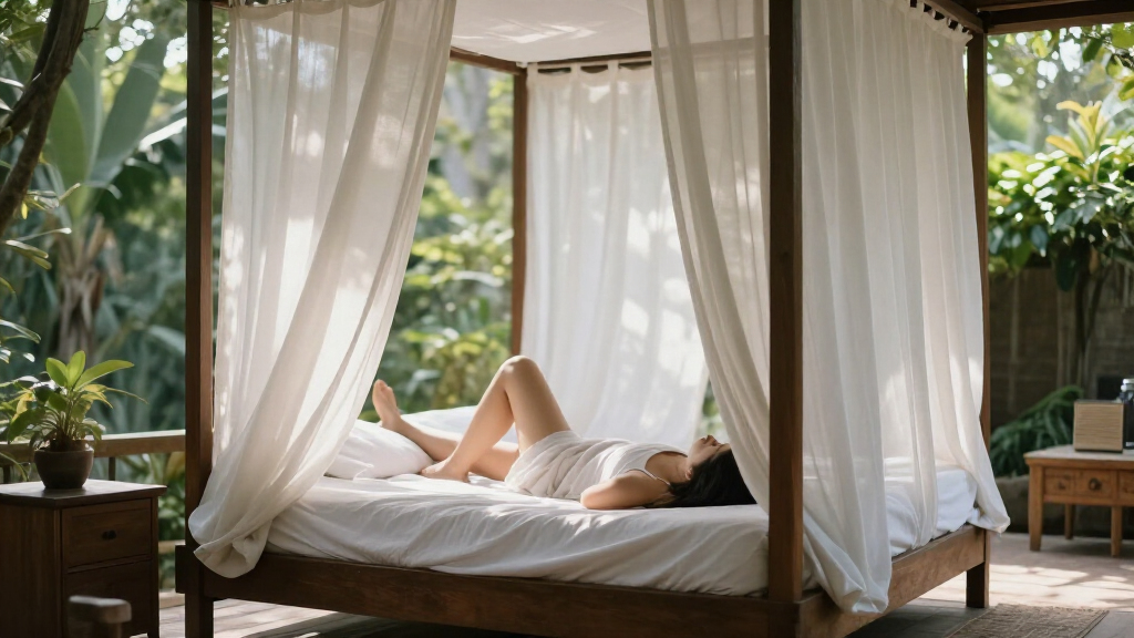 canopy bed frame king