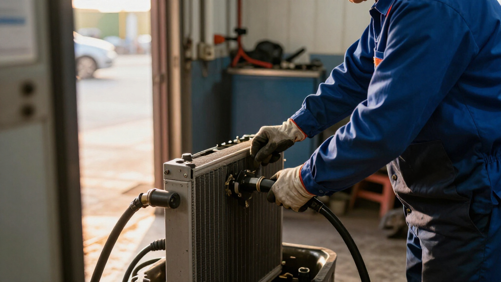 coolant flush machine