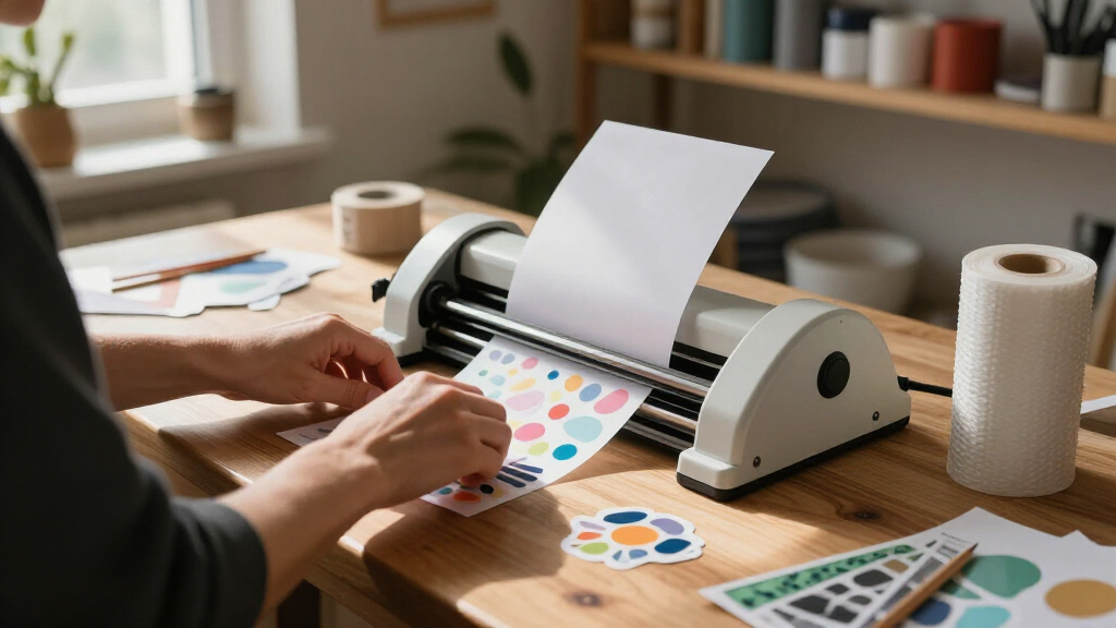 craft cutting machine for stickers and vinyl