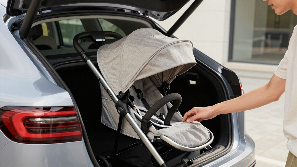 stroller for small trunk tight spaces