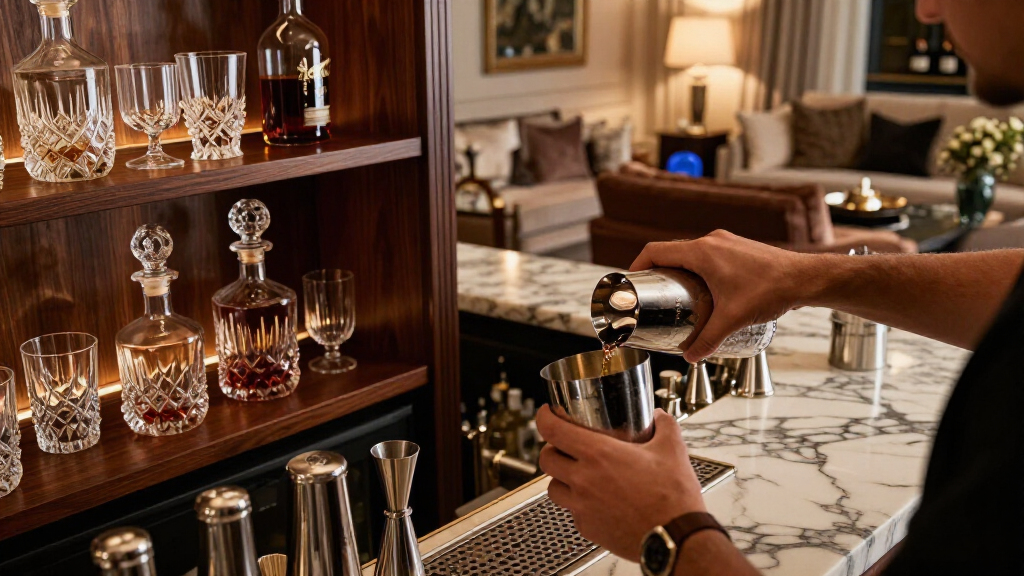 luxury home bar setups