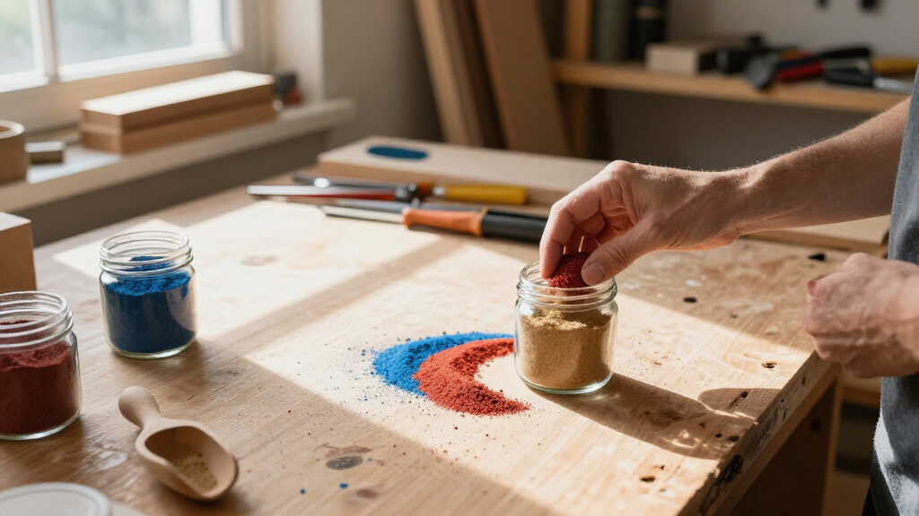 best colored sand for crafts