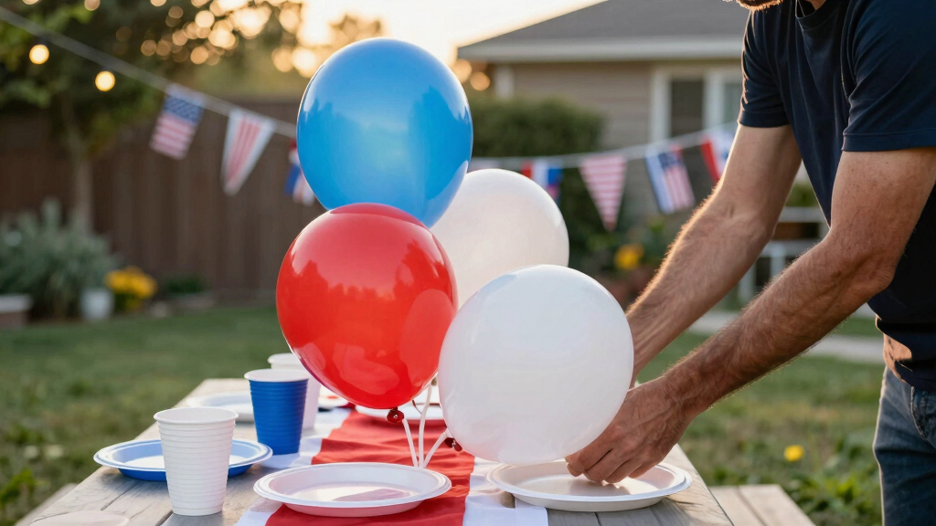 patriotic outdoor party supplies