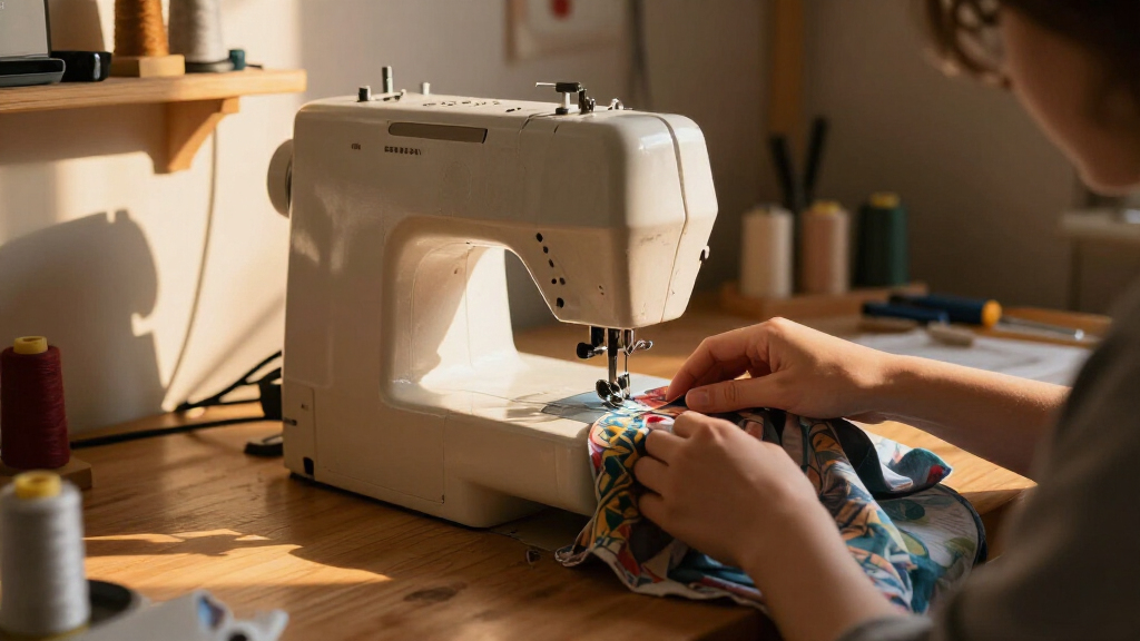selfthreading sewing machines